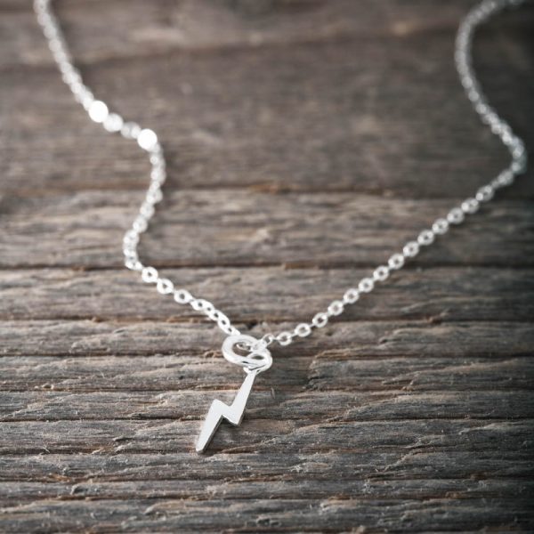 Silverhalsband blixt mini - Faith - Bild 2